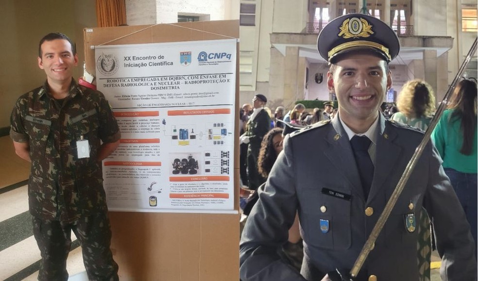 Edwin Ponte passou a atuar como analista de risco em razão de a área requerer base forte em matemática. — Foto: Arquivo pessoal