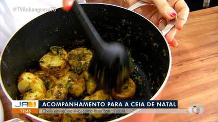 Veja como finalizar a receita de batata sauté