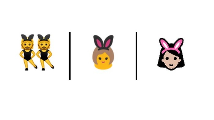 Emoji da coelhinha virá com orelhas menores (Foto: Reprodução/Unicode)