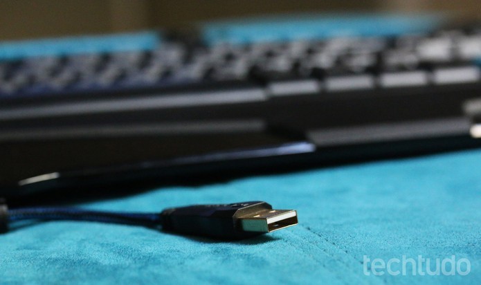 Ambos usam entrada USB do computador para se conectar (Foto: Luciana Maline/TechTudo)