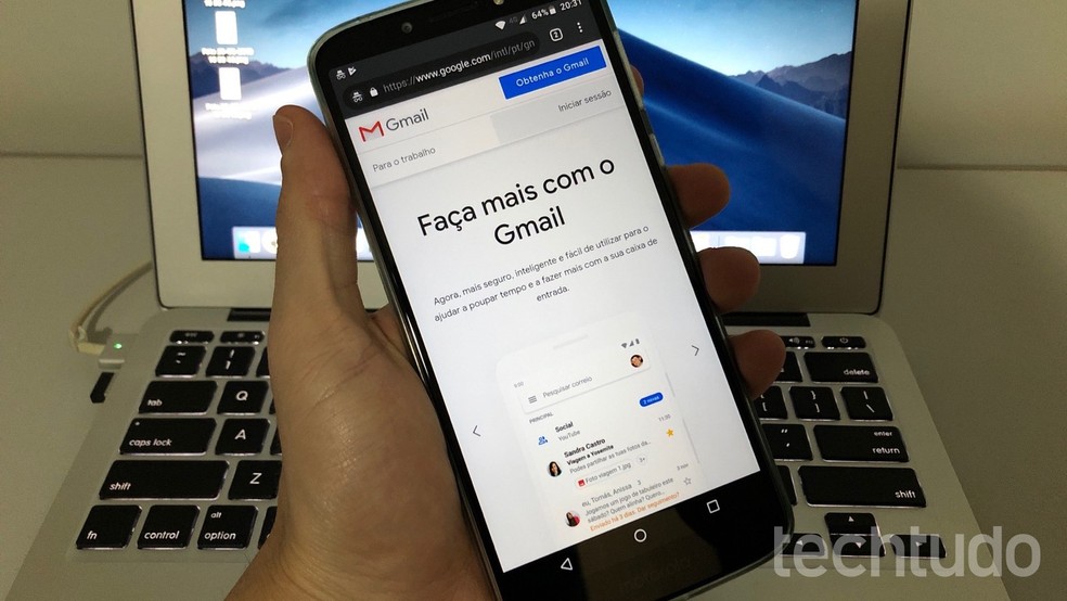 Abrir Uma Conta No Gmail Agora Como Criar Um E Mail Do Gmail Pelo Celular E Mail Techtudo
