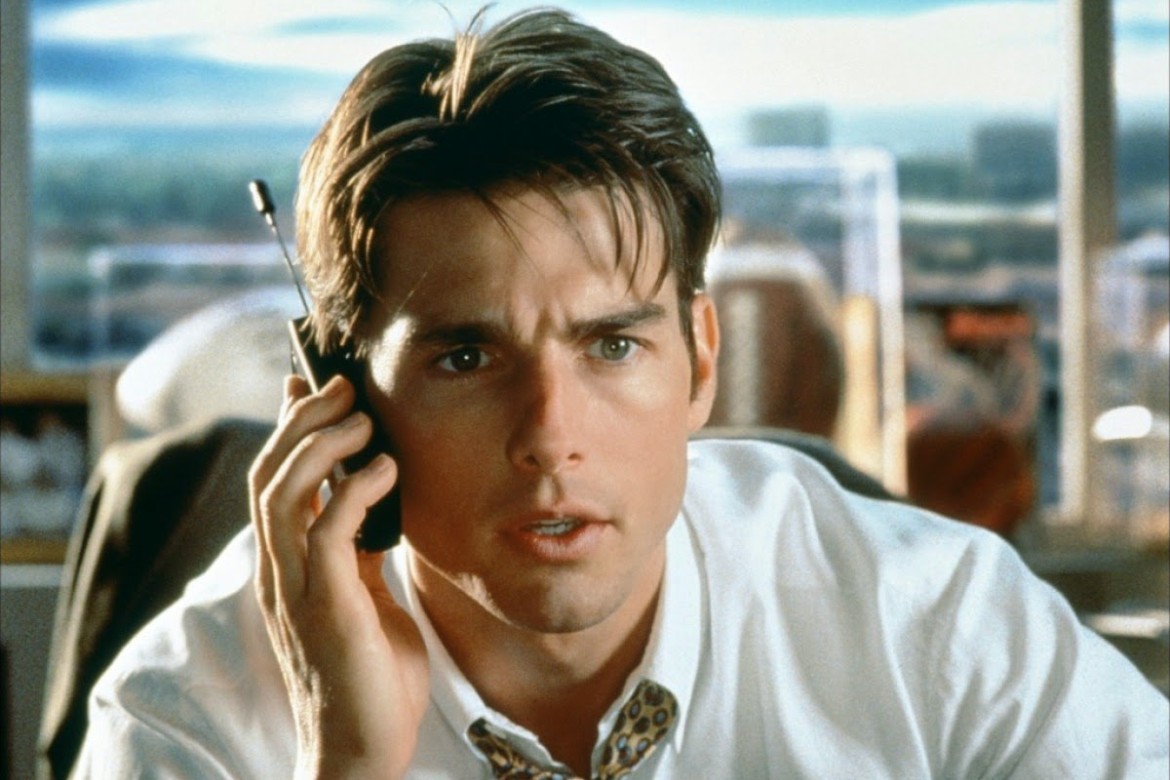 Tom Cruise em cena do filme Jerry Mague: A Grande Virada  (Foto: Divulgação)