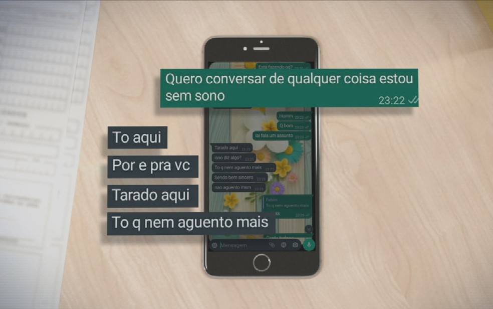 Ex-assessor do governo de Goiás troca mensagens de conteúdo sexual com adolescente cadeirante em Goiânia, Goiás — Foto: Reprodução/TV Anhanguera