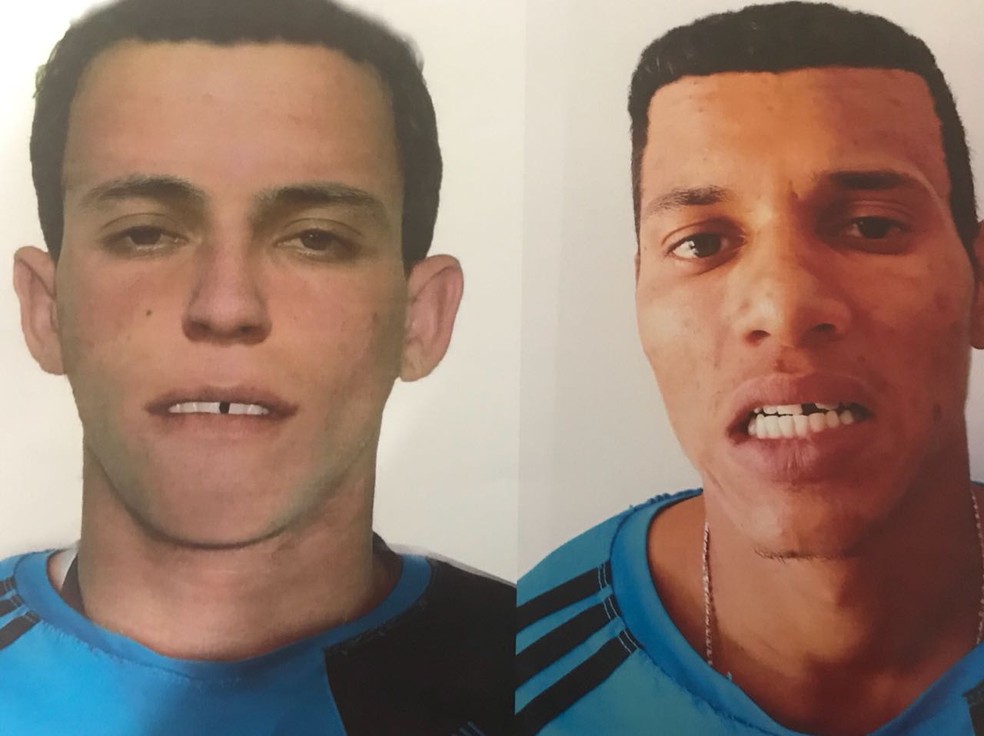 Retrato falado Ã  Ã©poca e o suspeito, Marcos VenÃ­cio GonÃ§alves Serafim (Foto: PolÃ­cia Civil de MT/Assessoria)