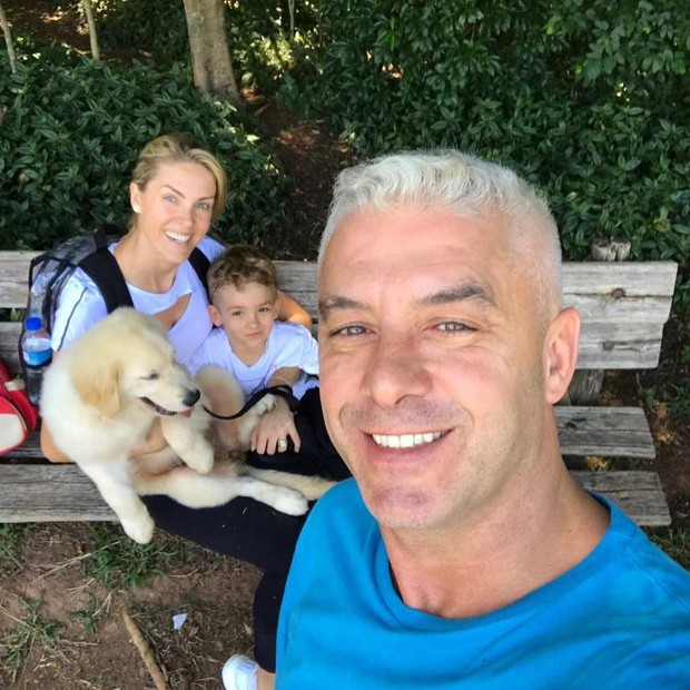 Ana Hickmann e sua família deram abrigo temporário a cão-guia (Foto: Reprodução/Instagram)