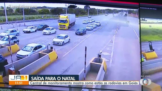 Confira como esto rodovias de Gois com movimentao para viagens de fim de ano