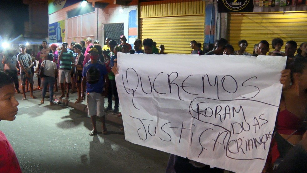 Adolescentes são baleados em Lauro de Freitas e família acusa policiais militares — Foto: Reprodução/TV Bahia