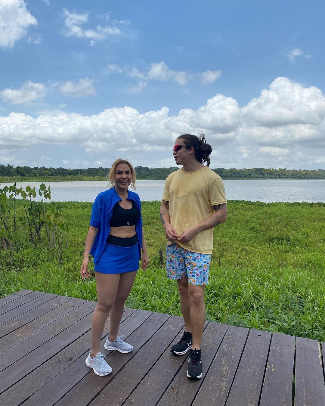 Whindersson Nunes e Joelma em Belém do Pará (Foto: Instagram)
