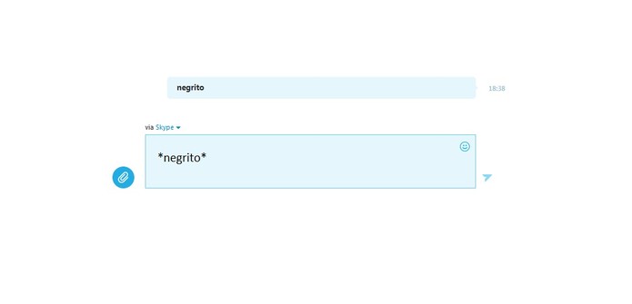 skype negrito