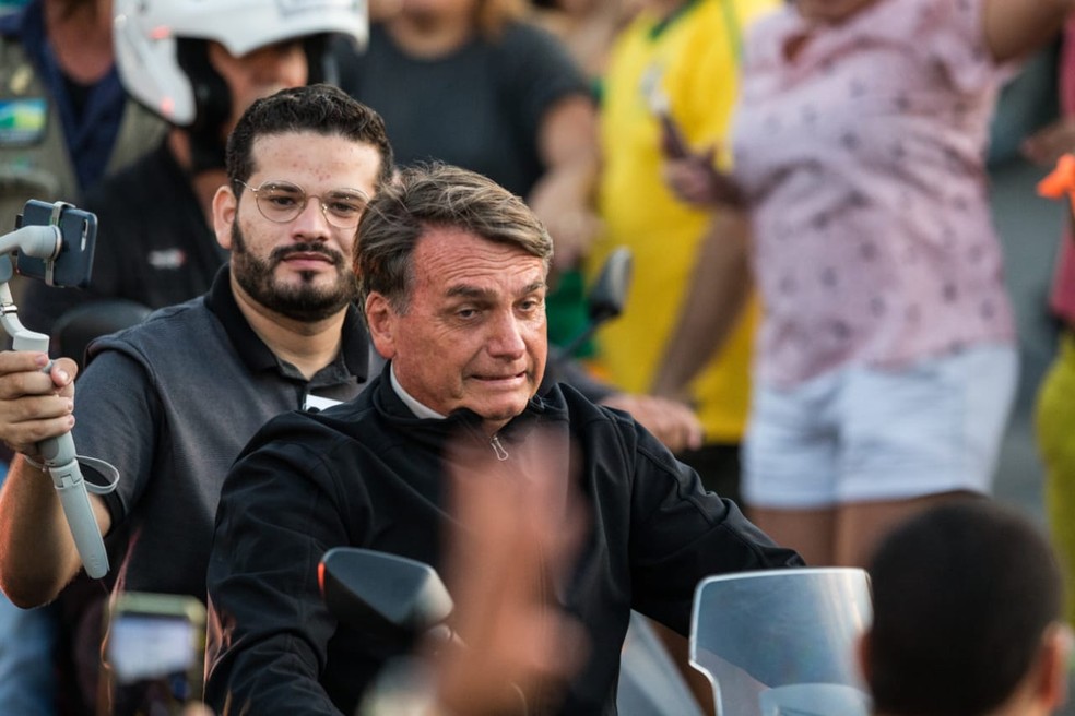 Bolsonaro em Fortaleza — Foto: Thiago Gadelha/SVM