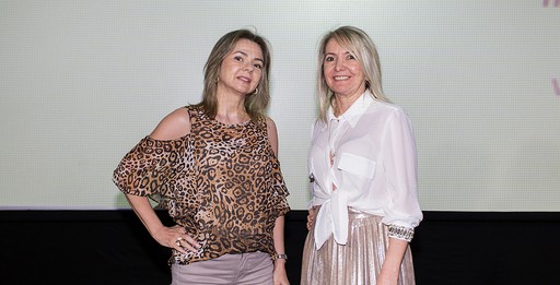 Lourdinha Carvalho (educadora) e Leide Felicio (coach de imagem e estilo) (Foto: Rodrigo Carvalho)