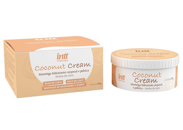 Creme Hidratante Coconut Cream Corporal Pelvica Coco, Intt (Foto: Reprodução/ Amazon)
