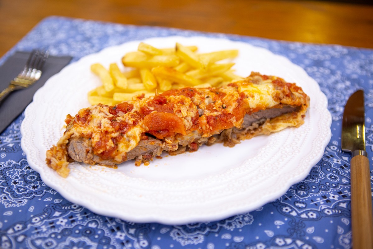 Filé à Parmegiana Do Chef Ravioli