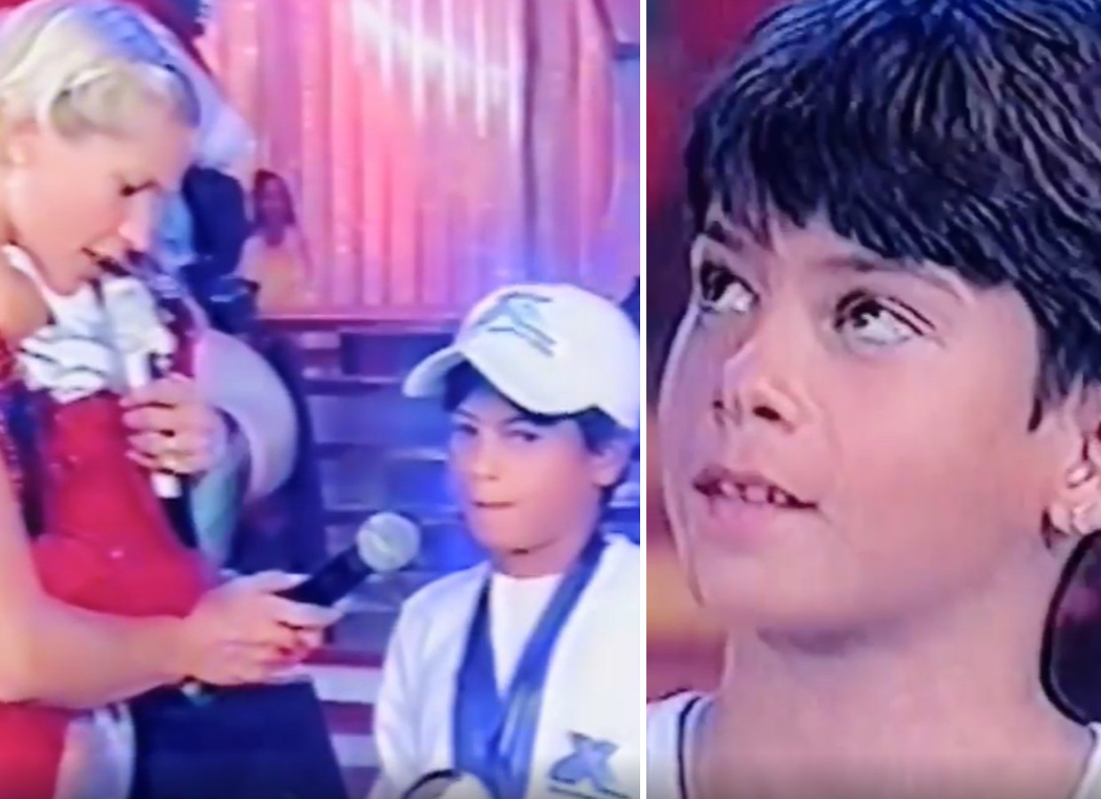Xuxa mostra vídeo de Arthur Aguiar criança em seu programa e declara torcida pelo cantor na final do BBB22 (Foto: Reprodução/Instagram)