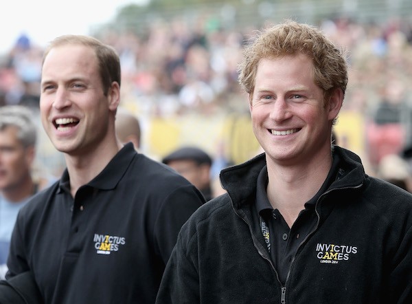 Os príncipes William e Herry (Foto: Getty Images)