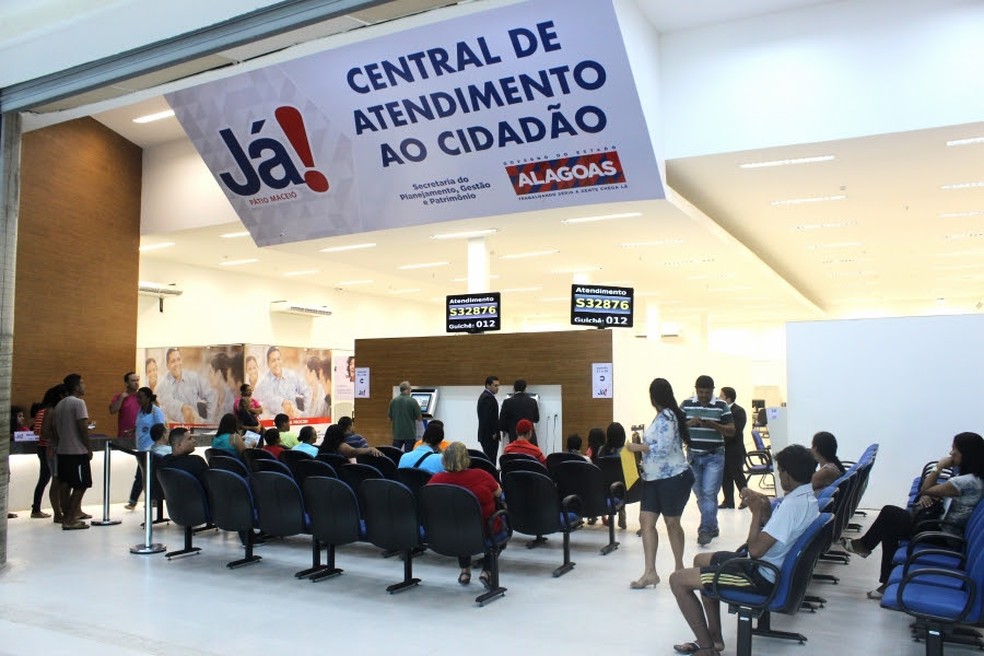 Centrais Já! de Maceió atenderão apenas com agendamento eletrônico a partir  desta quarta-feira | Alagoas | G1