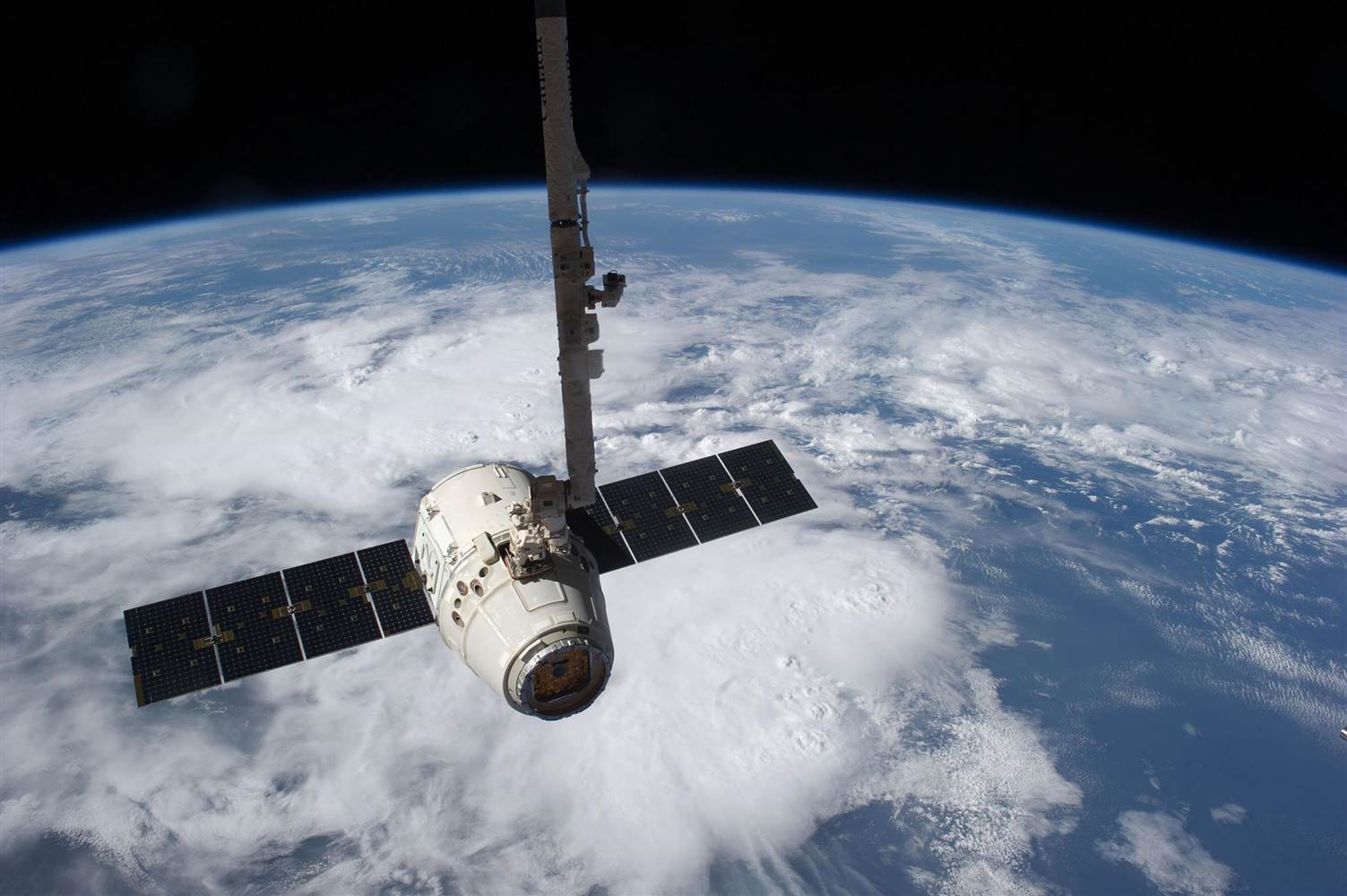 Cápsula Dragon, desenvolvida pela SpaceX (Foto: Divulgação)