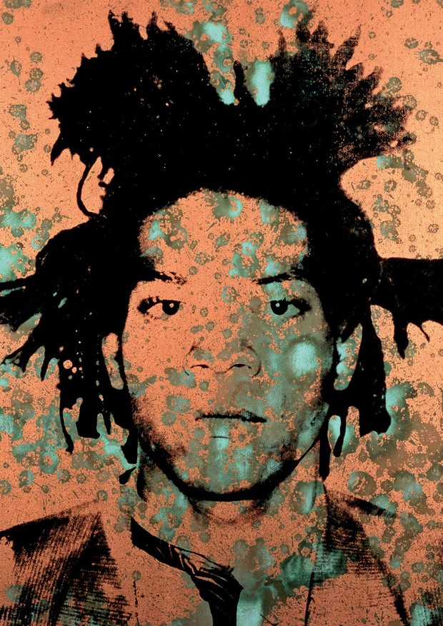 Retrato de Basquiat por Andy Warhol em 1982 (Foto: Divulgação)
