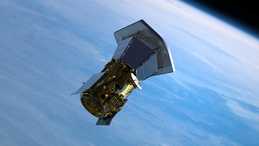 Ilustração mostra como será lançamento da Solar Probe Plus, que está previsto para ocorrer entre 31 de julho e 19 de agosto de 2018  (Foto: JHU/APL)