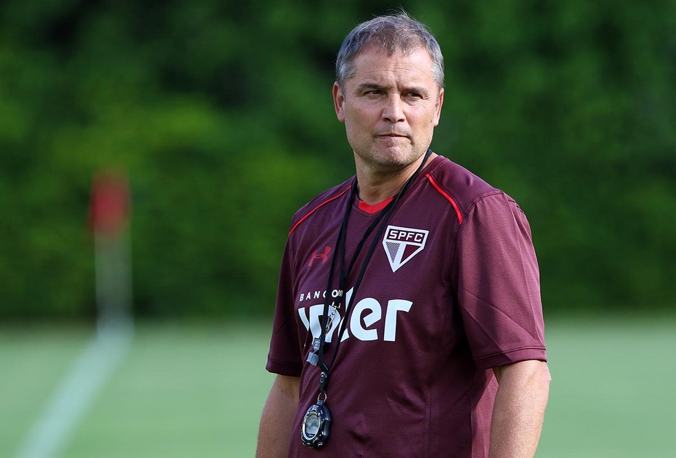 Diego Aguirre quer a permanÃªncia dos jogadores, mas disse que isso depende de outras questÃµes (Foto:  Rubens Chiri / saopaulofc.net )