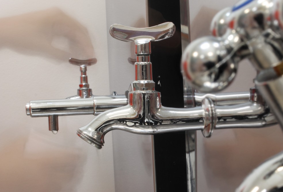 Abastecimento de água foi afetado em duas cidades — Foto: Carlos Henrique Dias/g1