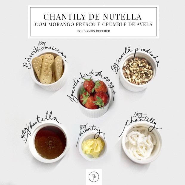 Chantilly de Nutella (Foto: Michelle Moll / Divulgação)