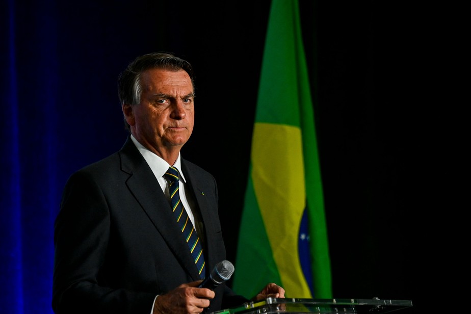 Bolsonaro fala em seminário em Miami, nos EUA 03/02/2023