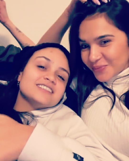 Luiza e Gizelly Bicalho (Foto: Reprodução/Instagram)