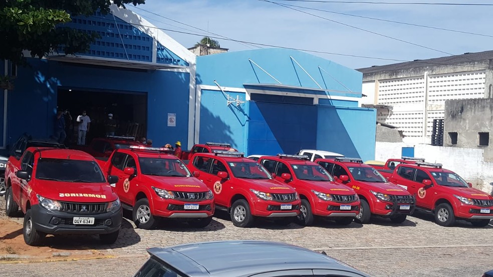 Distribuição foi feita pelo Corpo de Bombeiros — Foto: Sara Cardoso/Inter TV Cabugi