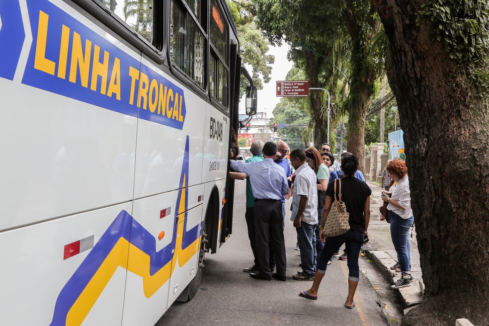 BRT e Linha Troncal também fazem parte do edital de licitação do sistema de transporte público de Belém — Foto: João Gomes/Comus