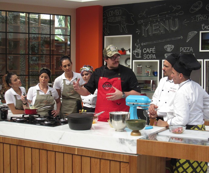 Workshop do chef peruano Renzo Garibaldi (Foto: Ícaro Martins/Gshow)