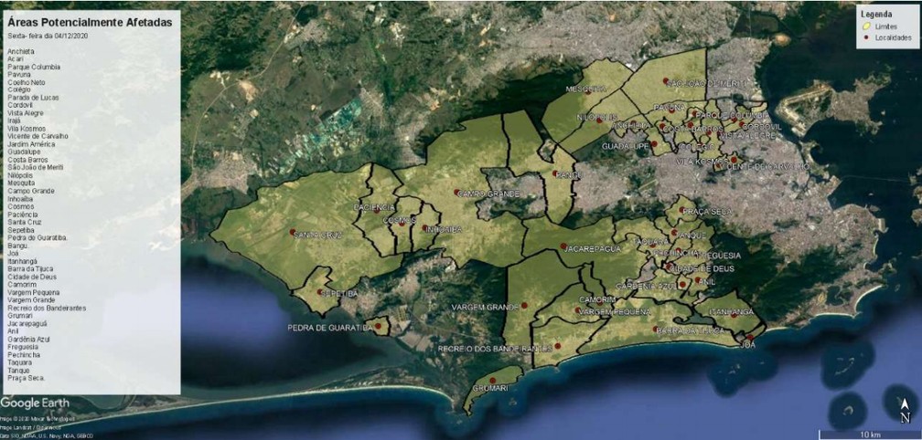 Cerca De 40 Bairros Do Rio E 3 Cidades Da Baixada Fluminense Podem Ficar Sem Agua Confira Lista Rio De Janeiro G1