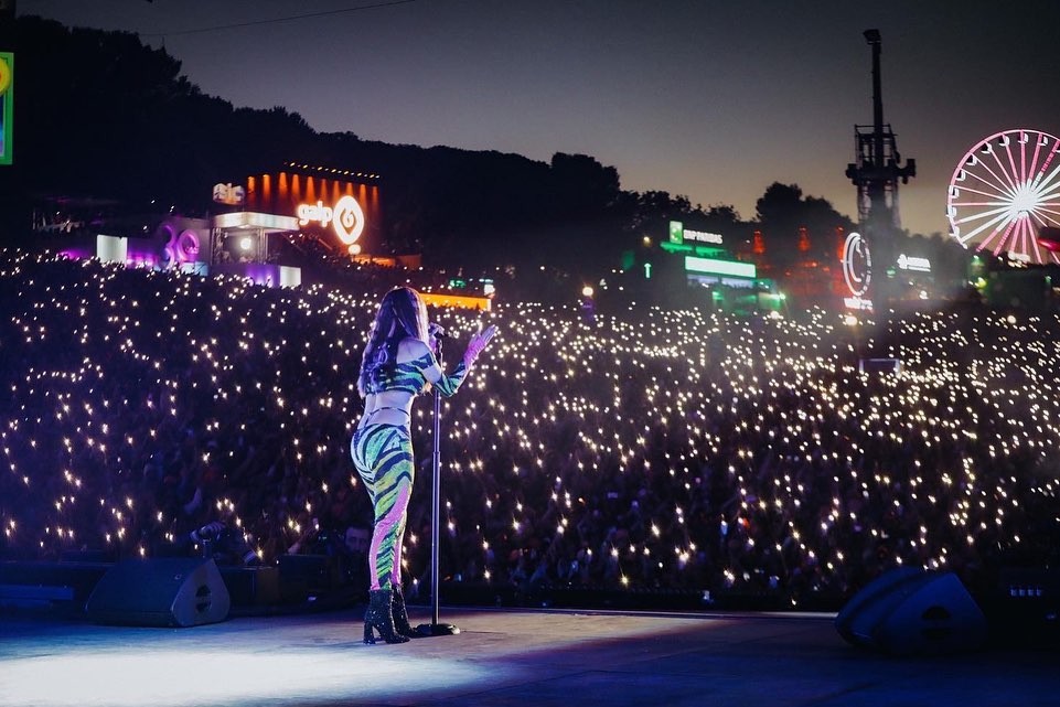Anitta no Rock In Rio Lisboa (Foto: Reprodução/Instagram)