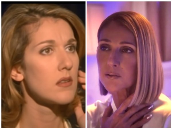 Céline Dion em 1996 e em 2019 (Foto: Reproduçao)
