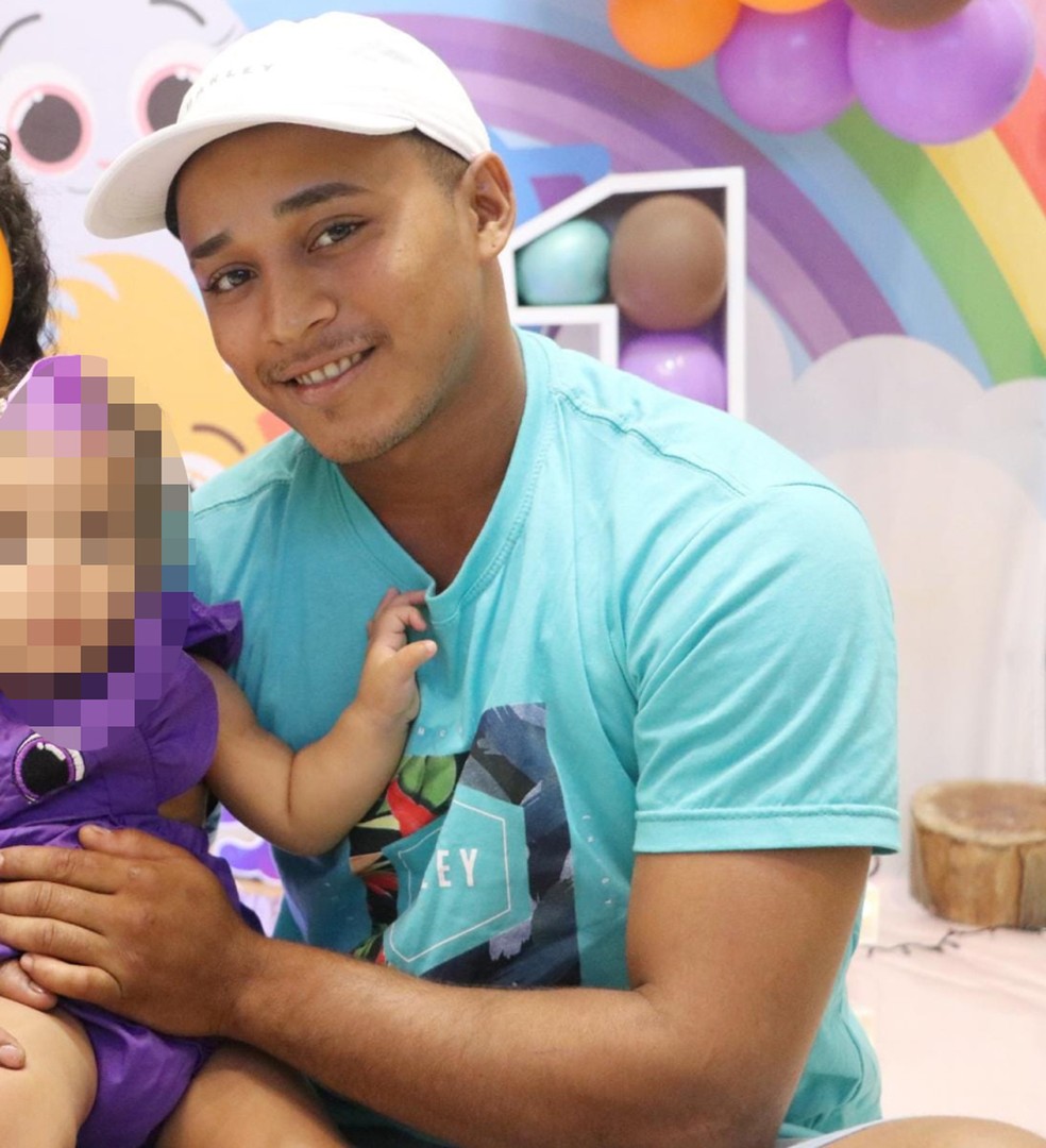 Isaac da Concei??o era casado e deixa uma filha de 1 ano ? Foto: Divulga??o/Arquivo Pessoal