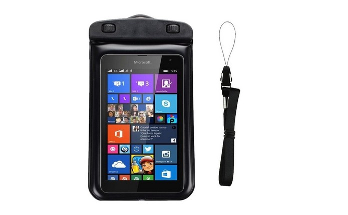 Capa à prova dágua para Microsoft Lumia 535 (Foto: Divulgação/ Underbody)