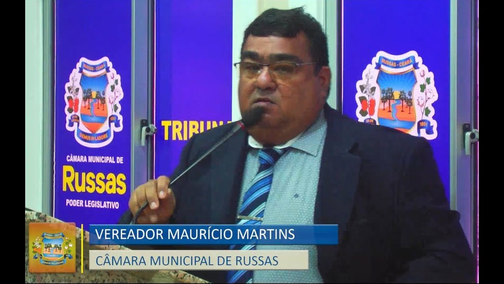 Vereador é denunciado por falas machistas em discursos contra colegas de partido — Foto: Câmara de Russas/Reprodução
