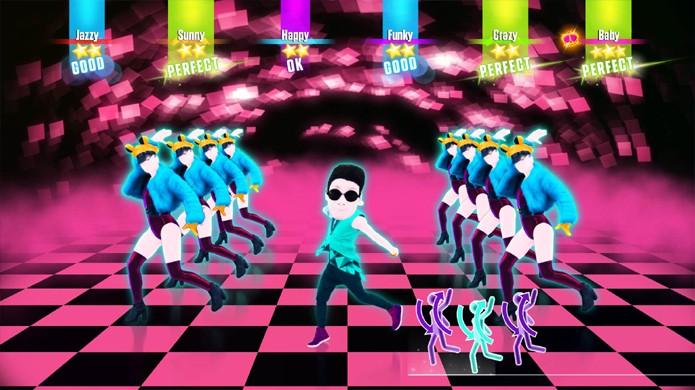 A música Daddy do cantor coreano Psy também estará em Just Dance 2017 para o Nintendo Switch (Foto: Reprodução/Just Dance Wiki)