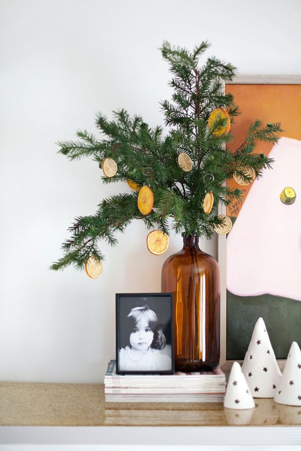 Natal: 10 ideias minimalistas para decorar cantinhos da casa  (Foto: Reprodução/Pinterest )