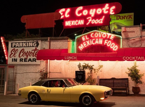 El Coyote Mexican Cafe, em Los Angeles, está no filme 'Era Uma Vez em... Hollywood' (Foto: Reprodução)