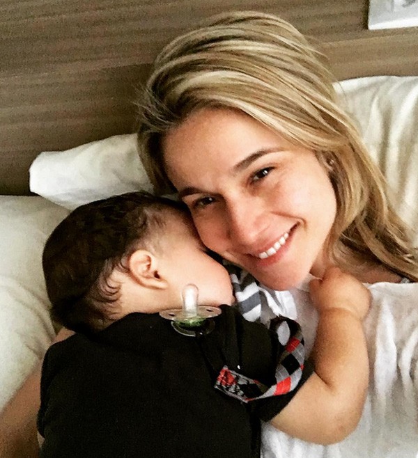 Fernanda Gentil e o filho (Foto: Reprodução/Instagram)