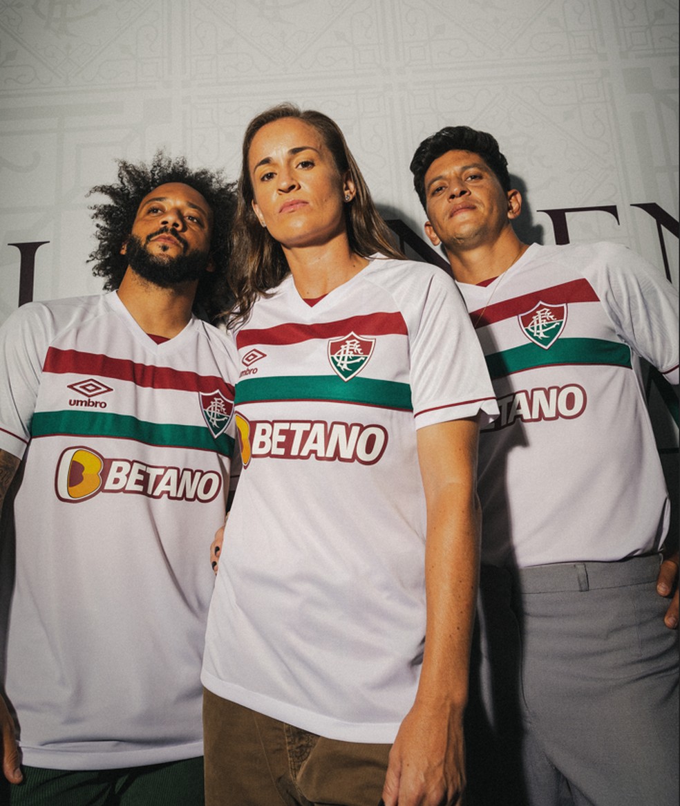 A nova camisa 2 do tricolor — Foto: Divulgação