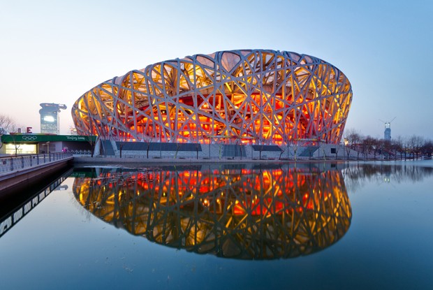 Estádio Olímpico de Pequim (Foto: Reprodução/Famsteel)
