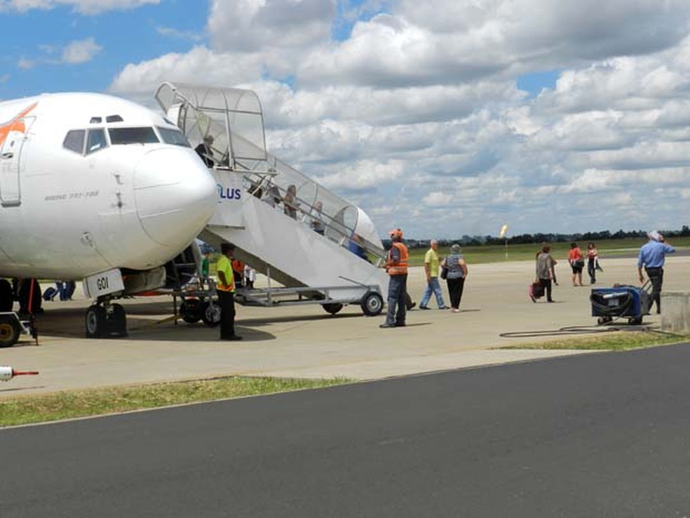 Aeroporto de Presidente Prudente está na lista de terminais que o governo pretende privatizar — Foto: Arquivo/G1
