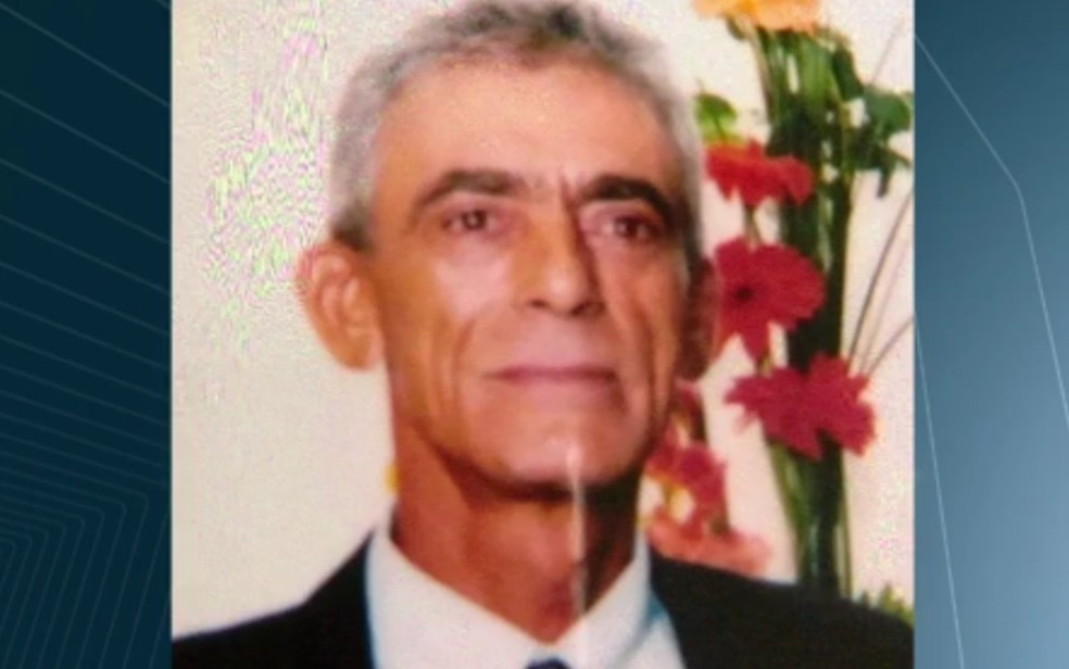 O lenhador Hélio Alves Borges, de 66 anos, foi morto a tiros (Foto: Reprodução/TV Anhanguera)