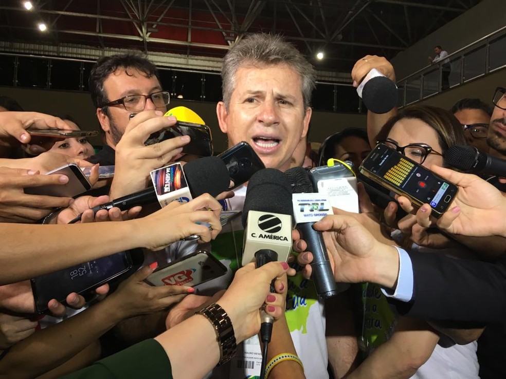 Mauro Mendes foi eleito governador de MT â Foto: Yago Oliveira/ G1