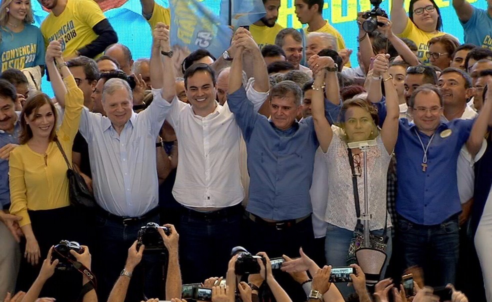 General Theophilo foi o nome escolhido pelo PSDB para disputar o Governo do CearÃ¡. (Foto: ReproduÃ§Ã£o/TV Verdes Mares)