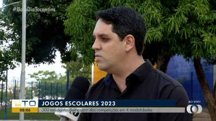 Jogos Escolares 2023: 300 alunos participam da competição em Palmas