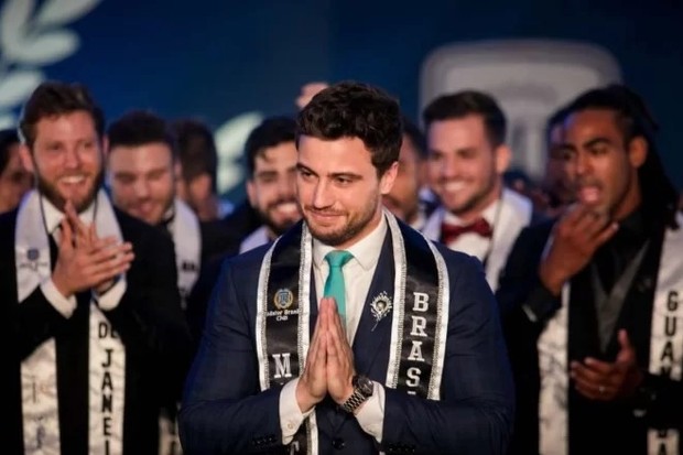 Guilherme Werner, 27 anos de idade, foi eleito o Mister Brasil 2022 (Foto: Ricardo Siviero/Divulgação)
