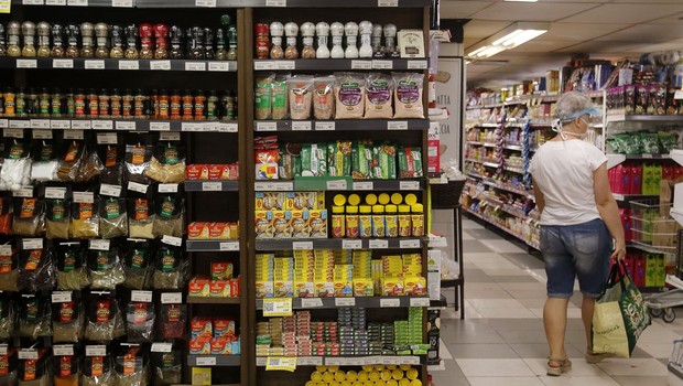 Supermercado, alimentos, comida, inflação (Foto: Tânia Rêgo/Agência Brasil)